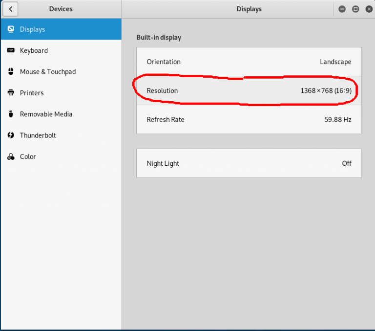 Как да променим разделителната способност на 1366x768 в логин мениджъра