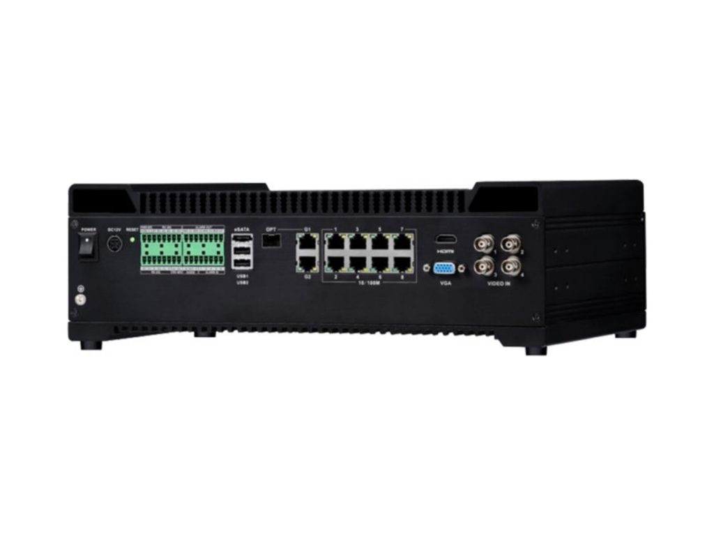 Dahua ITSE0804-GN5B-D — локалният запис в шкафа на кръстовището, 4 диска, без вентилатор.