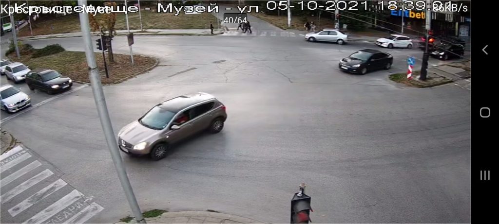 Кръстовището при Музея през DSS.
